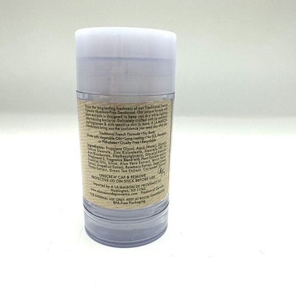 A La Maison de Provence Fresh Sea Salt Deodorant with Long Lasting Scent 2.4 oz - Picture 2 of 2